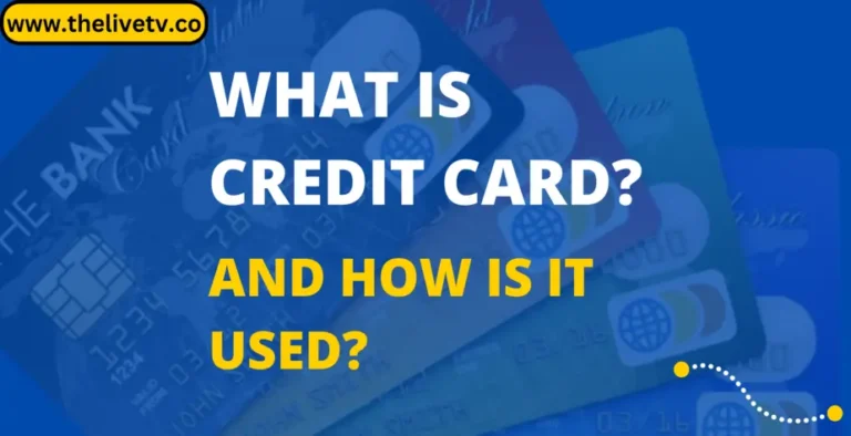 What is credit card
