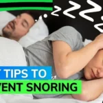 Easy tips to stop snoring