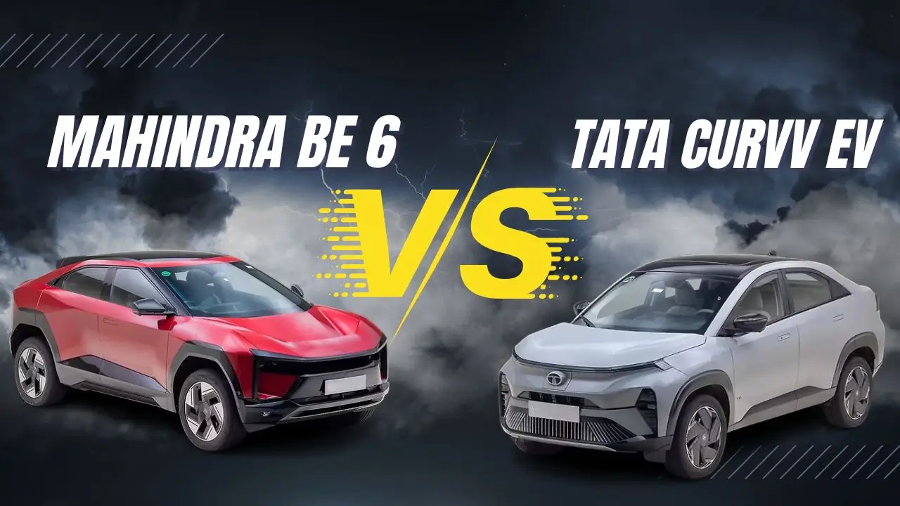 Mahindra BE 6 vs Tata Curvv EV