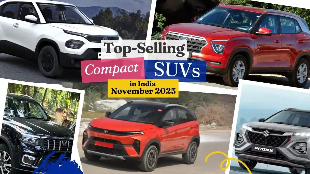 Top Selling Compact SUVs In November 2025