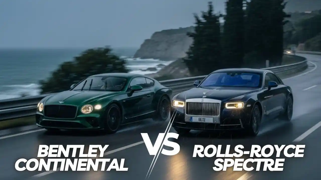 Bentley Continental vs Rolls-Royce Spectre