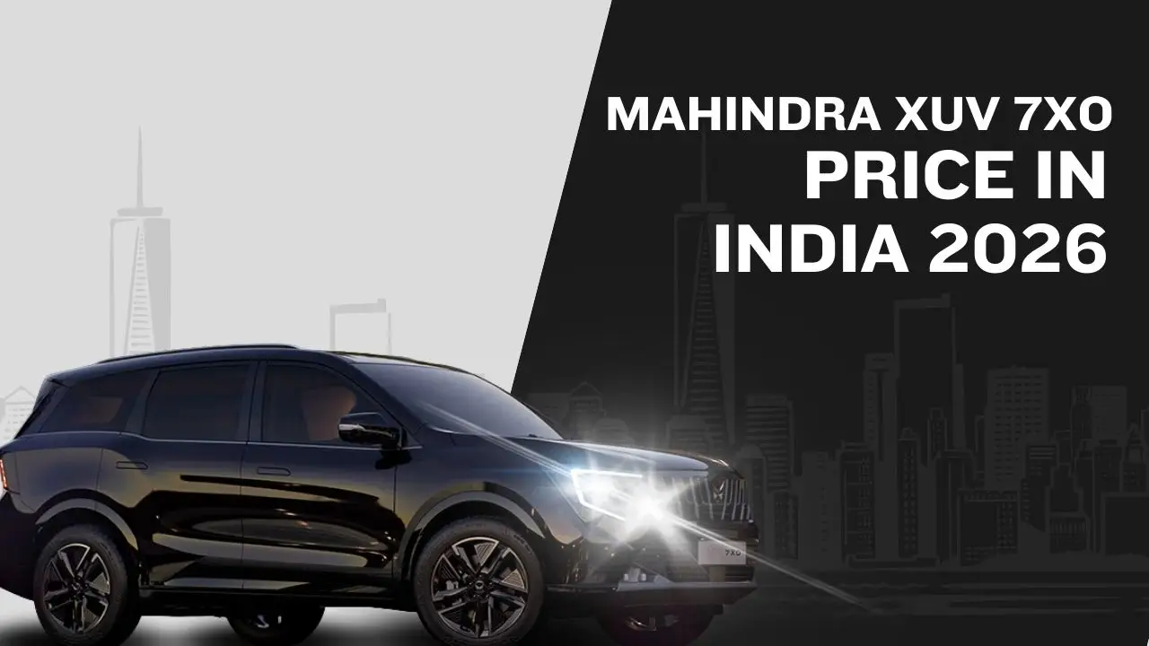 Mahindra XUV 7XO price