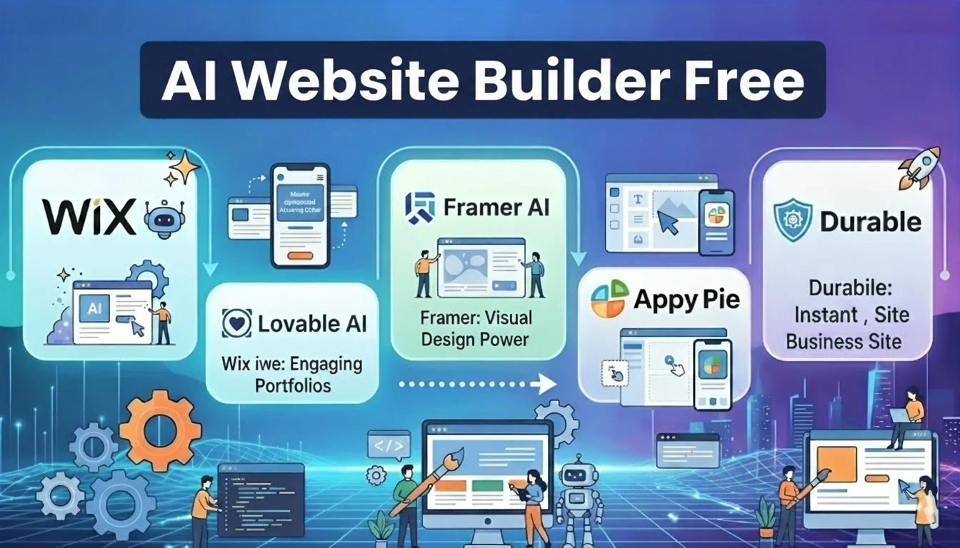 AI website builder free