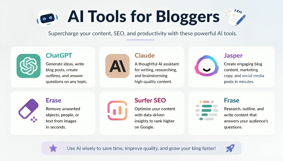AI tools for bloggers