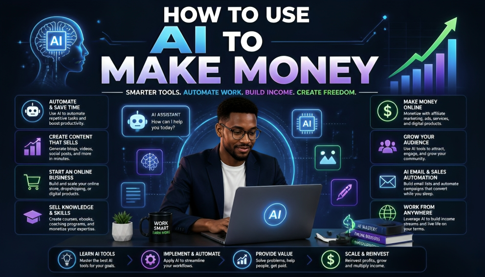 how to use AI to make money