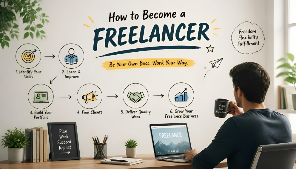 how to become a freelancer